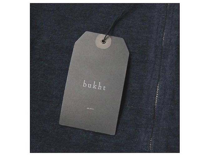 Autre Marque Giacca Blouson ZIP Bukht BV-96515 Blu Navy - vista 6
