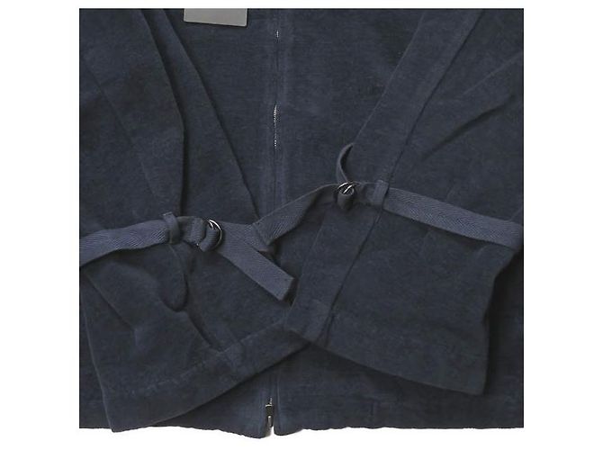 Autre Marque Giacca Blouson ZIP Bukht BV-96515 Blu Navy - vista 7