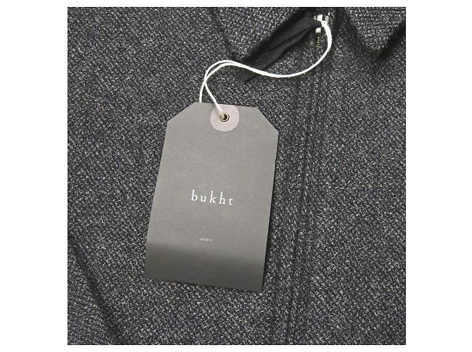 Autre Marque Chaqueta blouson de tweed con cuello caído de algodón Castaño - vista 4