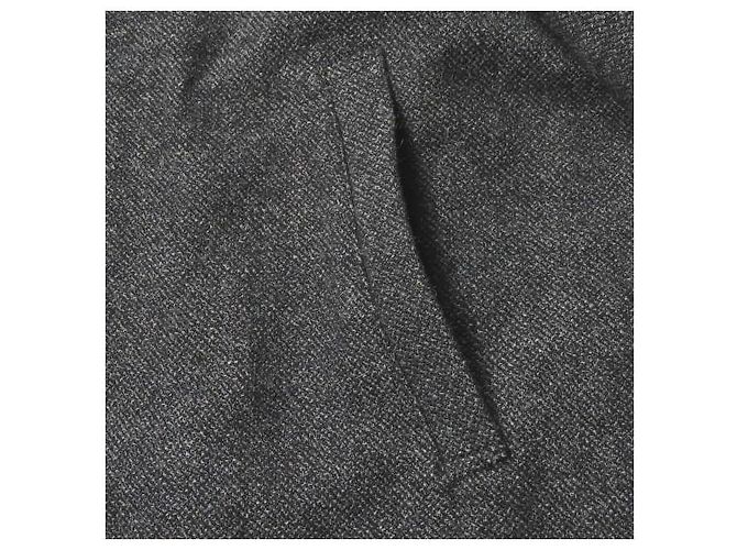 Autre Marque Chaqueta blouson de tweed con cuello caído de algodón Castaño - vista 7