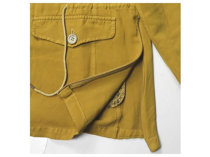Autre Marque bukht SAFARI JACKET OJO+ Rayon Jacket Mustard - view 8