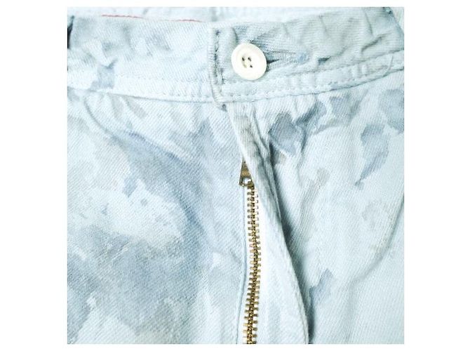 Autre Marque SHORTS IN COTONE E LINO E JEANS HEAD - vista 4