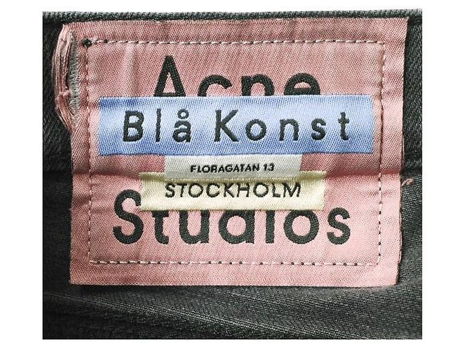 Jeans de algodão Bla Konst da Acne Studios Preto - vista 3