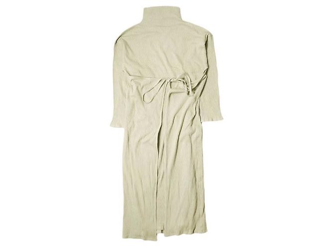 Autre Marque Vestido Kaftan Lhasa de Algodón Orgánico Baserange XS Caqui - vista 2