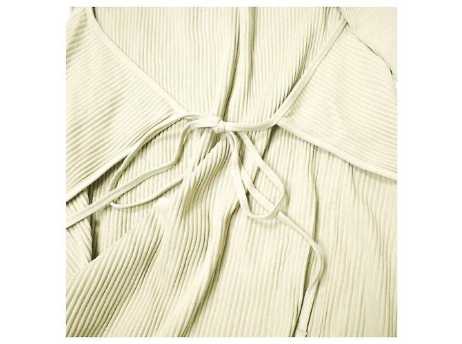 Autre Marque Vestido Kaftan Lhasa de Algodón Orgánico Baserange XS Caqui - vista 8