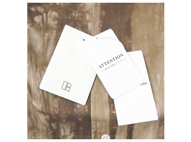 Autre Marque Camicia a maniche corte in cotone JOURNAL STANDARD Beige - vista 4