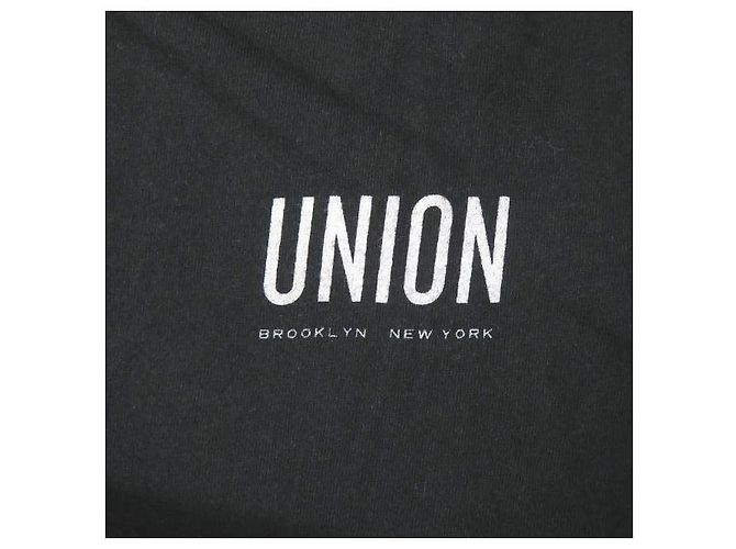Autre Marque Camiseta de algodón Union Brooklyn New York Negro - vista 5