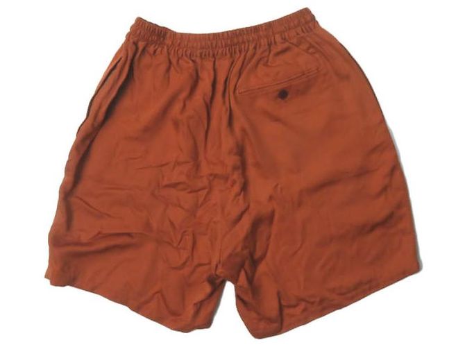 Autre Marque Shorts Cupro EE SHORT PANTS WhoWhat Marrone - vista 2