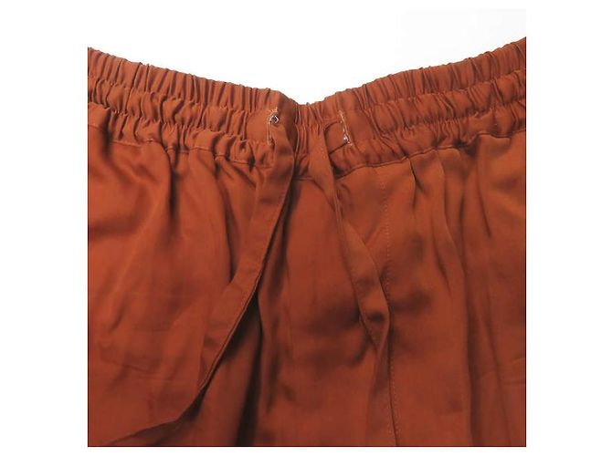 Autre Marque Shorts Cupro EE SHORT PANTS WhoWhat Marrone - vista 4