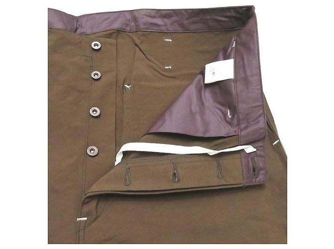 Autre Marque MALERHOSE Bukht Nylonhosen Braun - Ansicht 4