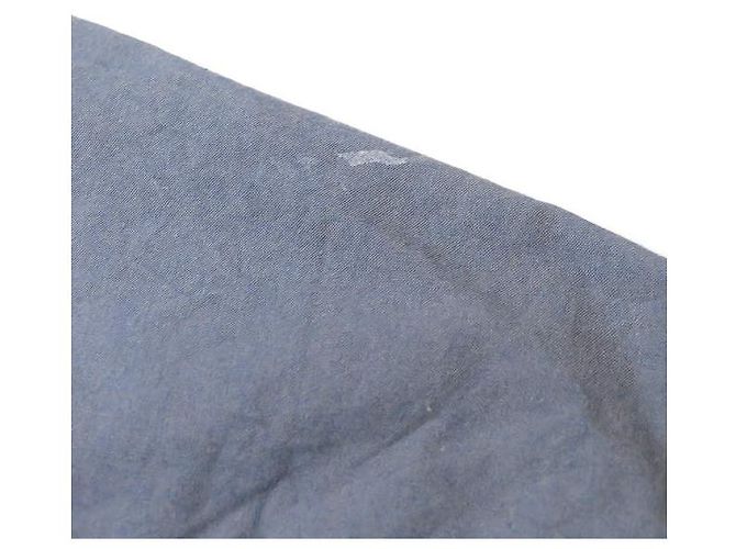 Autre Marque Camisa de mezclilla gourmet oversized gris Castaño - vista 8