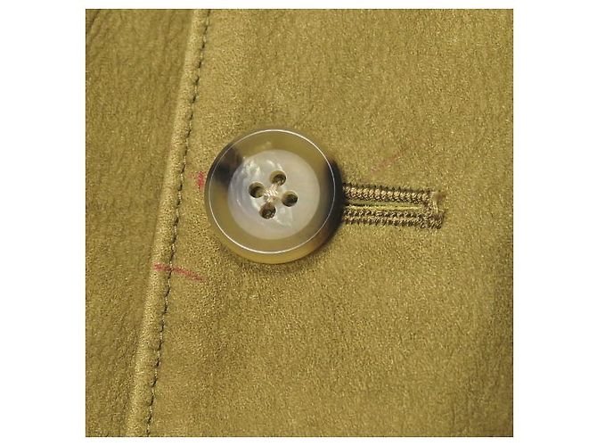 Autre Marque 7x7 Western-Lederjacke M Gold Nubuck - Ansicht 12