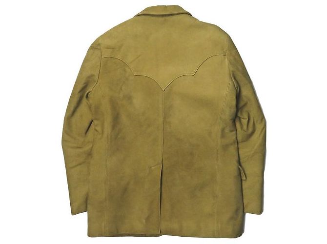 Autre Marque 7x7 Western-Lederjacke M Gold Nubuck - Ansicht 2