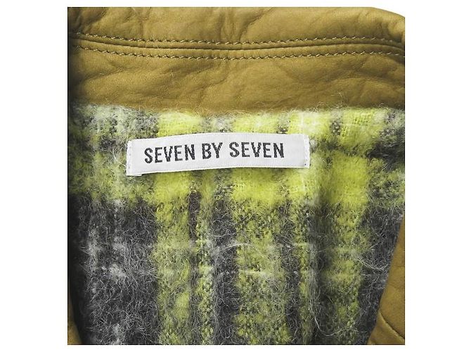 Autre Marque 7x7 Western-Lederjacke M Gold Nubuck - Ansicht 3