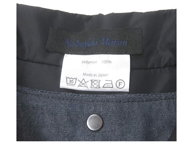 Autre Marque Schichtjeansjacke NOBUYUKI MATSUI Schwarz/Indigo - Ansicht 3