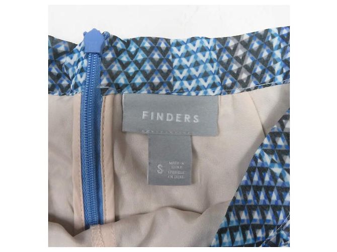Autre Marque FINDERS KEEPERS Marconi Top Print Shorts Blau - Ansicht 3