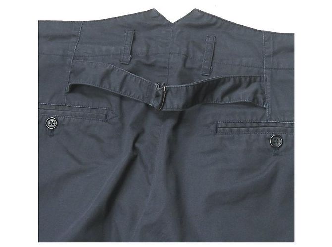 Autre Marque Engineered Garments WP Half Pant High Count Twill Cropped Pants Shorts Marineblau - Ansicht 8