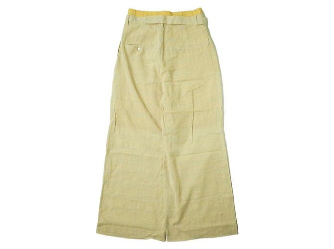 Autre Marque Pantalones Rito DOUBLE WEST SHEER PANTS Beige - vista 2