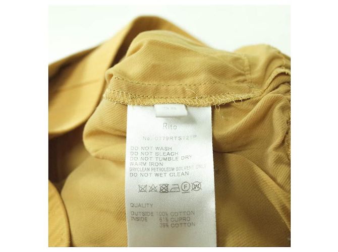 Autre Marque Pantalones Rito DOUBLE WEST SHEER PANTS Beige - vista 8
