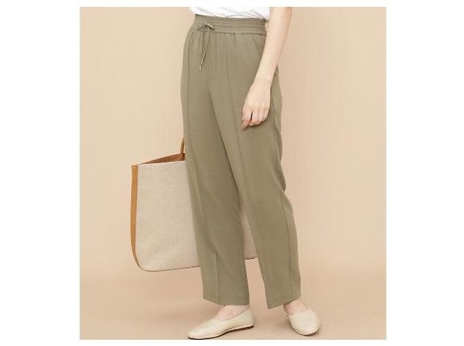 Autre Marque ADAM ET ROPE Georgette Tapered Pants Khaki - Ansicht 8