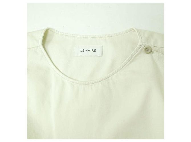 Camisa de algodón LEMAIRE con cuello de botón - vista 3