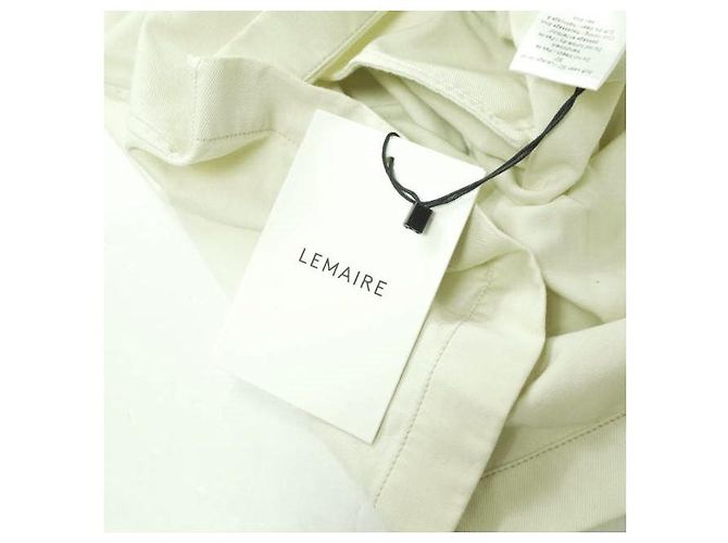 Camisa de algodón LEMAIRE con cuello de botón - vista 7
