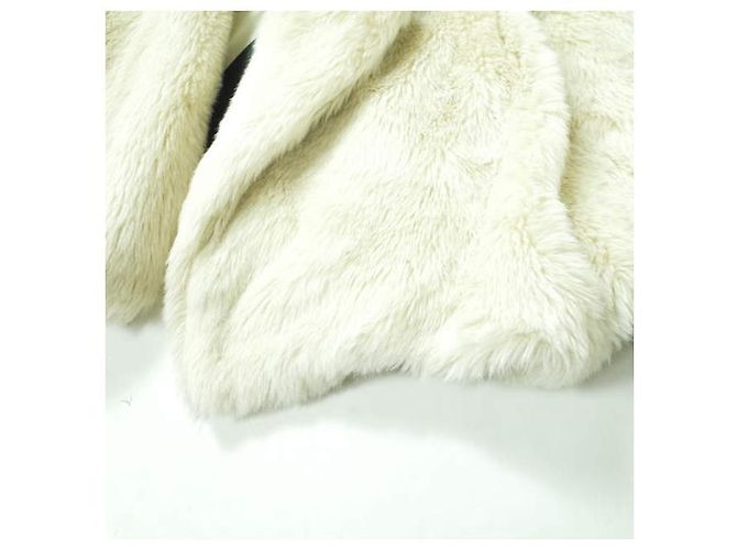 Autre Marque Chaqueta de piel sintética TOGA Blanco roto - vista 5