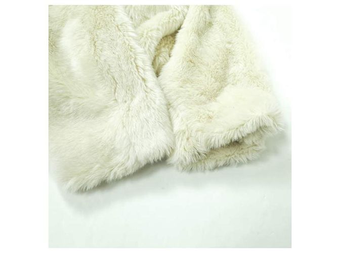 Autre Marque Chaqueta de piel sintética TOGA Blanco roto - vista 6