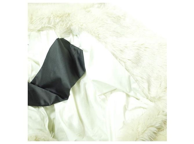 Autre Marque Chaqueta de piel sintética TOGA Blanco roto - vista 8