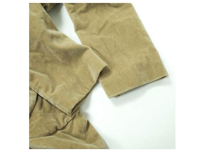 Autre Marque Abrigo de Terciopelo LUCIO VANOTTI Beige - vista 5