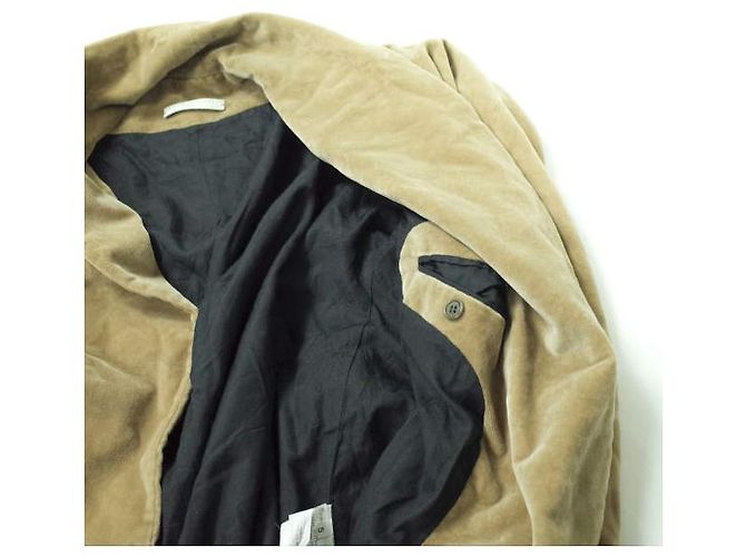 Autre Marque Abrigo de Terciopelo LUCIO VANOTTI Beige - vista 6