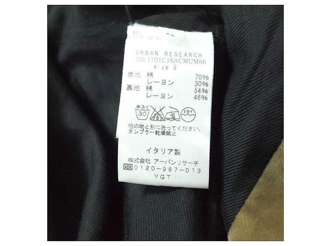 Autre Marque Abrigo de Terciopelo LUCIO VANOTTI Beige - vista 7