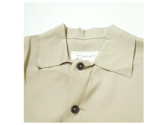 Autre Marque Camiel Fortgens Mackintosh Trench Coat Baumwollmantel Beige - Ansicht 4