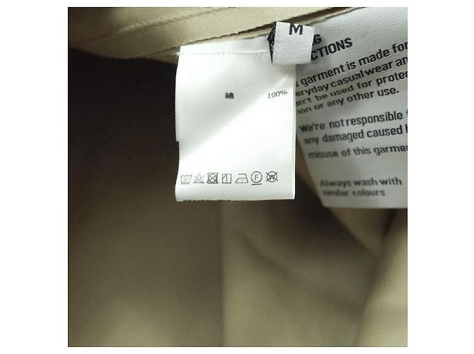 Autre Marque Camiel Fortgens Mackintosh Trench Coat Baumwollmantel Beige - Ansicht 9