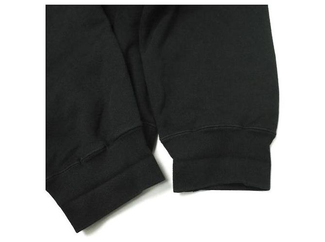 Autre Marque TAKAHIROMIYASHITA The Soloist. Schwarzer Oversized Crew Neck Sweatshirt John Smith - Ansicht 6