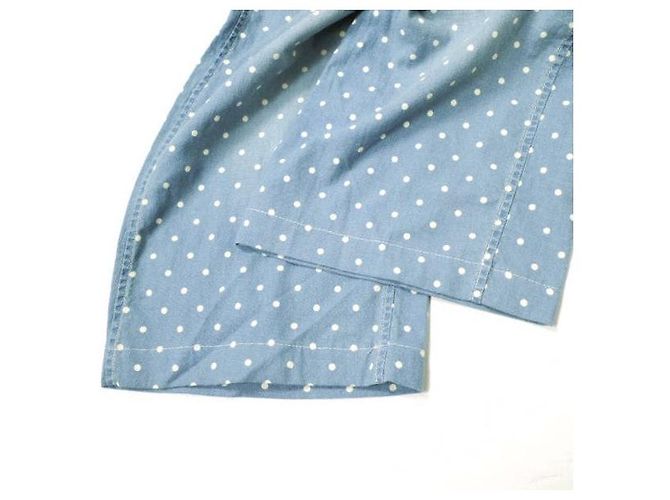 Autre Marque RRL Polka Dot Overall Indigo Blau - Ansicht 7
