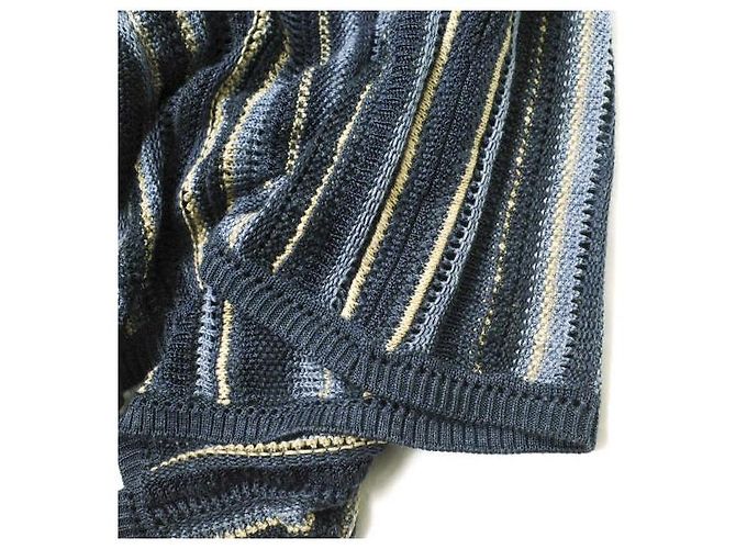 Ralph Lauren Purple Label Leinen-Seiden-Strick-Poncho-Cardigan XS-S - Ansicht 5