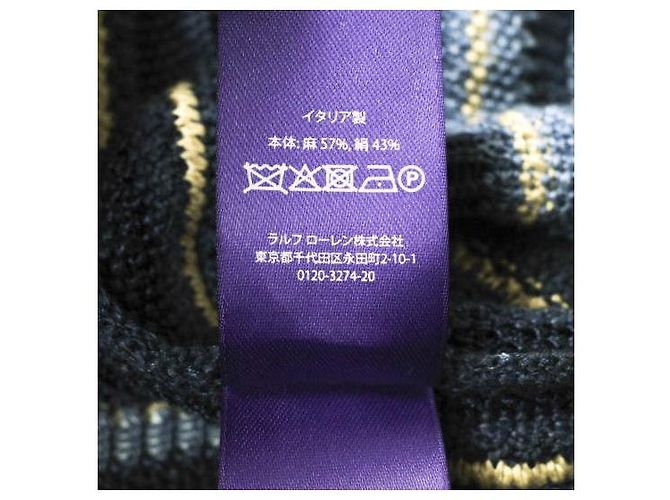 Ralph Lauren Purple Label Leinen-Seiden-Strick-Poncho-Cardigan XS-S - Ansicht 7