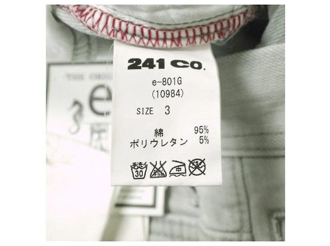 Autre Marque JEANS SEA HORSE SLIM Jeans de algodón y poliuretano - vista 9