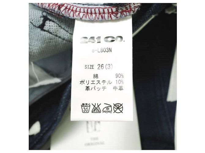 Autre Marque JEANS e-L803N Pantalones de Denim de Algodón - vista 9