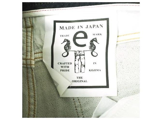 Autre Marque JEANS e-802 TWIST Calças de Denim de Algodão e Nylon - vista 12