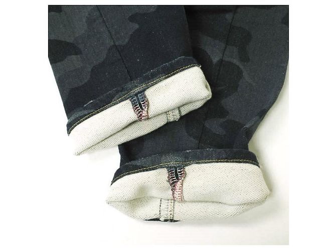 Autre Marque Pantalones de mezclilla de algodón nylon e-802 TWIST - vista 10