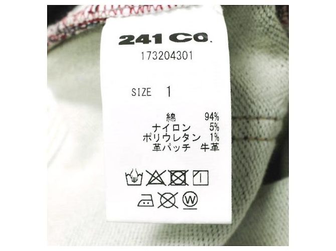 Autre Marque Pantalones de mezclilla de algodón nylon e-802 TWIST - vista 12