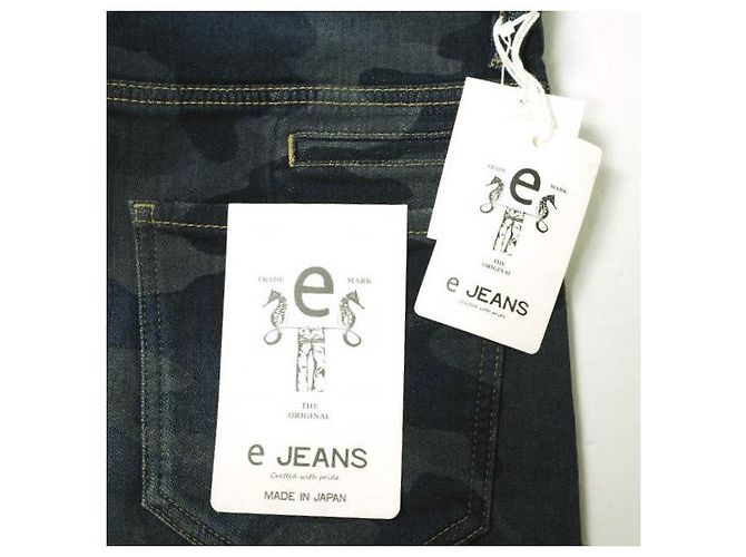 Autre Marque Pantalones de mezclilla de algodón nylon e-802 TWIST - vista 3
