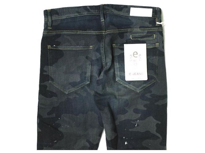 Autre Marque Pantalones de mezclilla de algodón nylon e-802 TWIST - vista 7