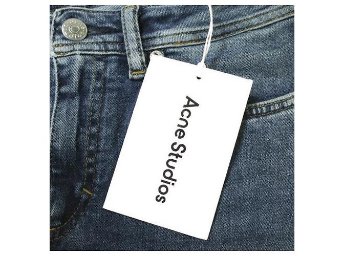 Acne Studios Climb Mittelblaue Jeans - Ansicht 4