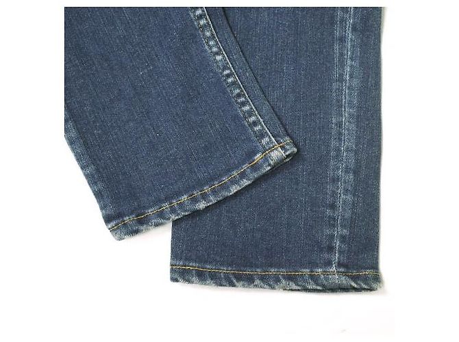 Autre Marque Stretch Slim Jeans Dunkelblau - Ansicht 8