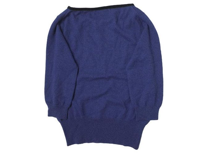 Autre Marque Malhas de Cashmere Johnstons Azul - vista 2