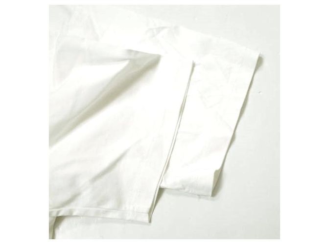Autre Marque Camiseta de algodón Danke Schon Blanco - vista 5