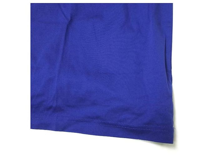 Autre Marque Camiseta con bolsillo A4A Silket azul de algodón - vista 6